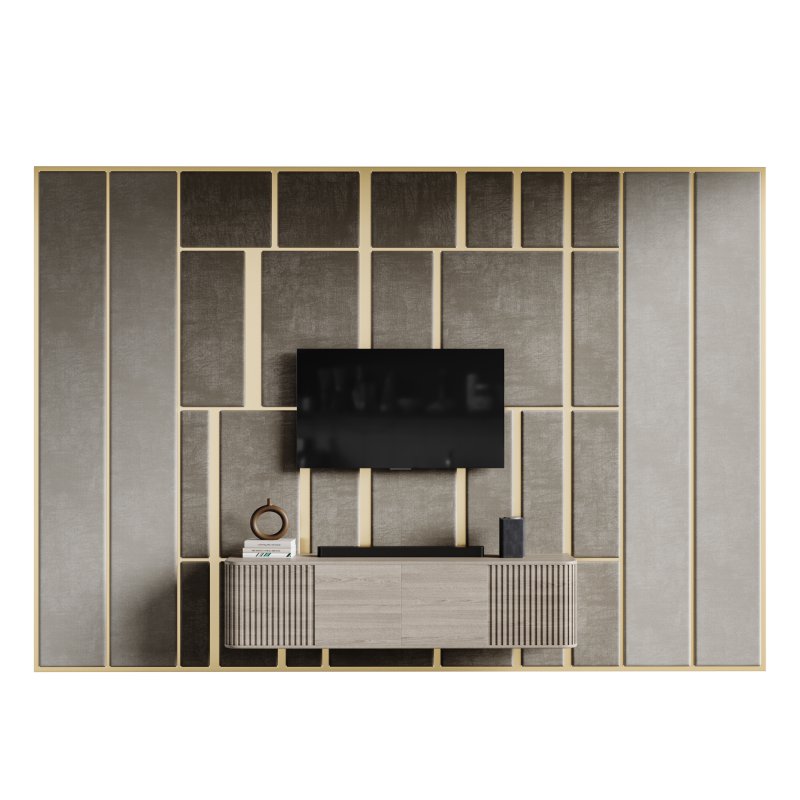 Modern TV Wall 032 - Image 2