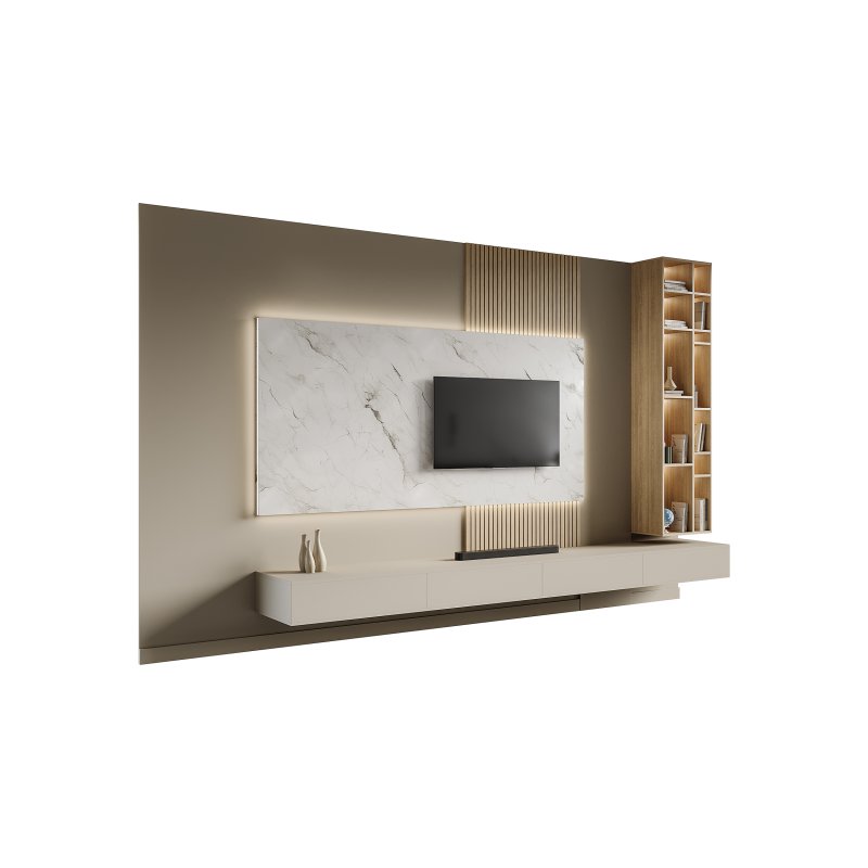 Modern TV Wall 014 - Image 1