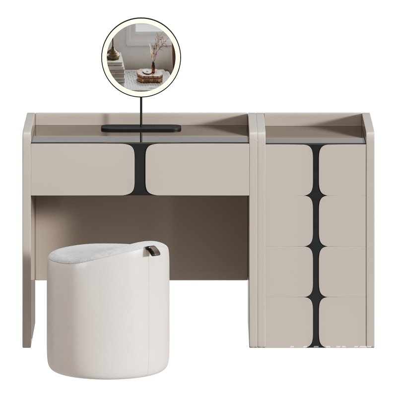 Ensemble de coiffeuse Modern - Image 7