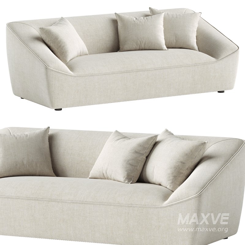 Felix Round 3 Seater Sofa - Image 3