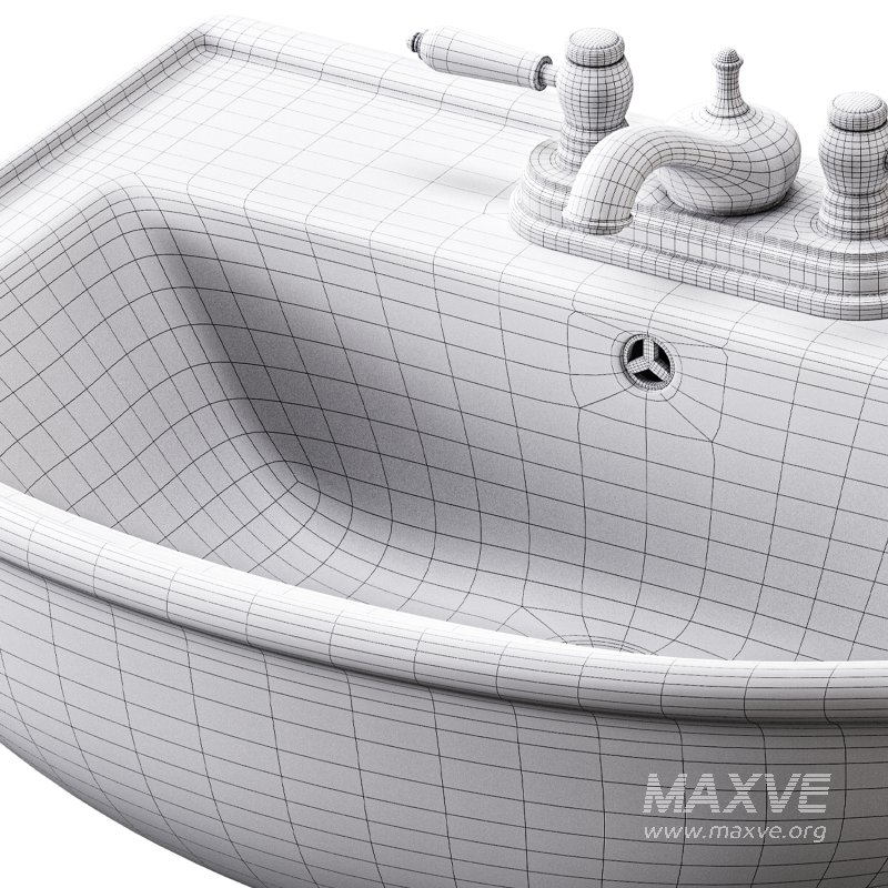 Wall Mounted Bathroom Sink - Image 14