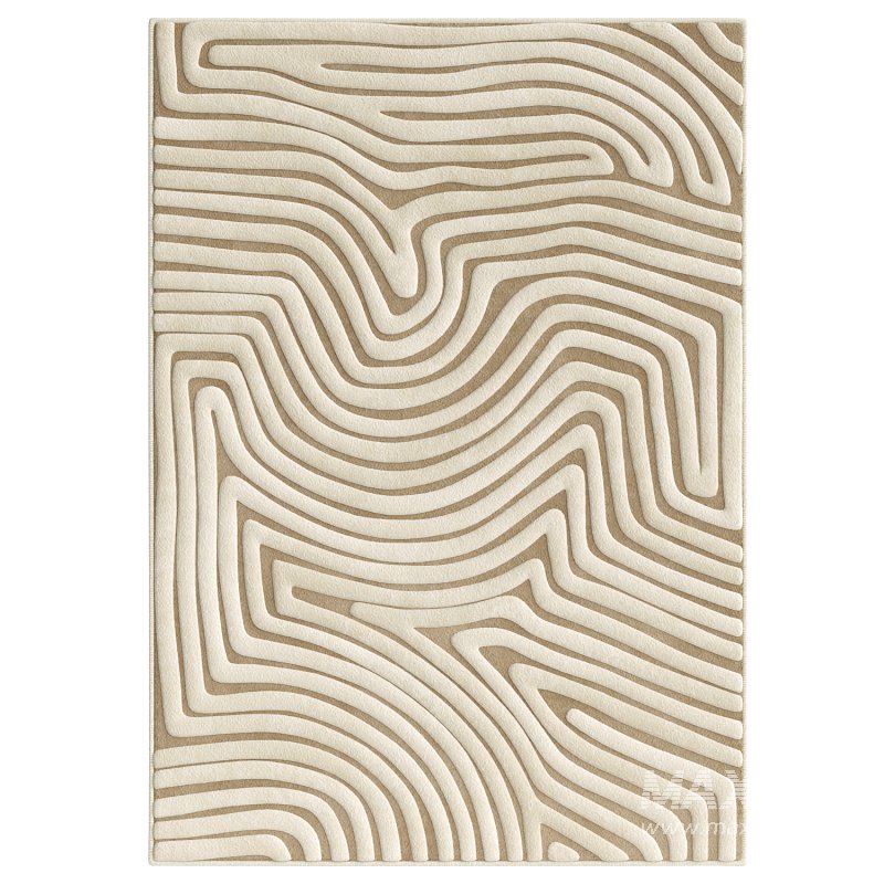 Villa Tani Rug in Beige - Image 3