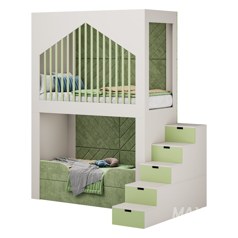 Childrens bunk bed 40 - Image 5