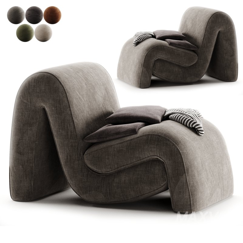 Curve Armchair - Image 3