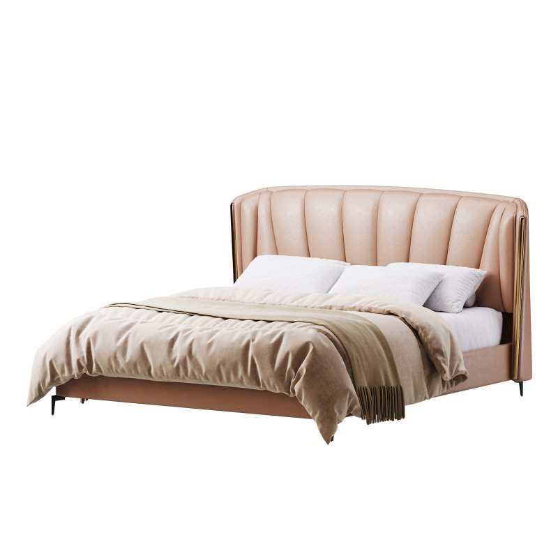 Wingback Headboard Bed - Image 6