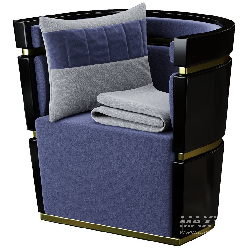 Flavius Dining Chair Black Lacquer - Image 2