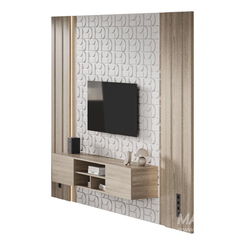 Modern TV Wall 035 - Image 8