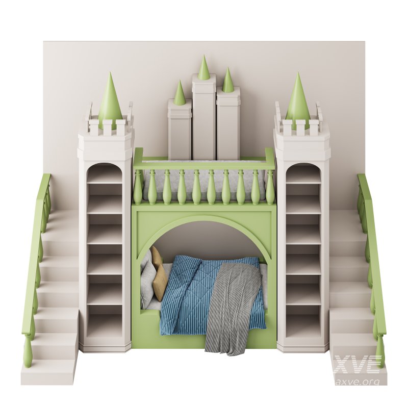 Childrens bunk bed 38 - Image 5