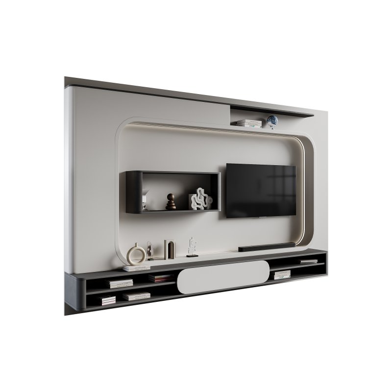 Modern TV Wall 023 - Image 1