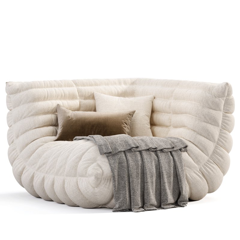 Togo Loveseat By Ligne Roset - Image 7