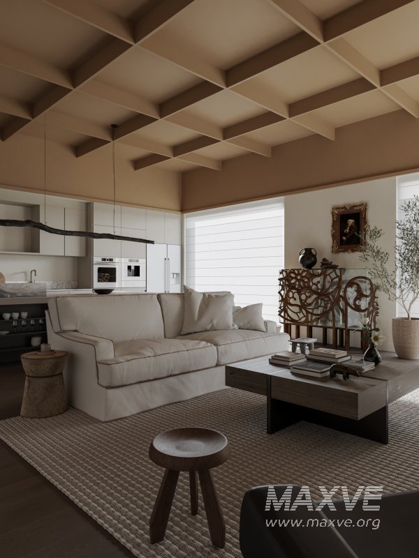 Medieval living room and dining room - Image 4