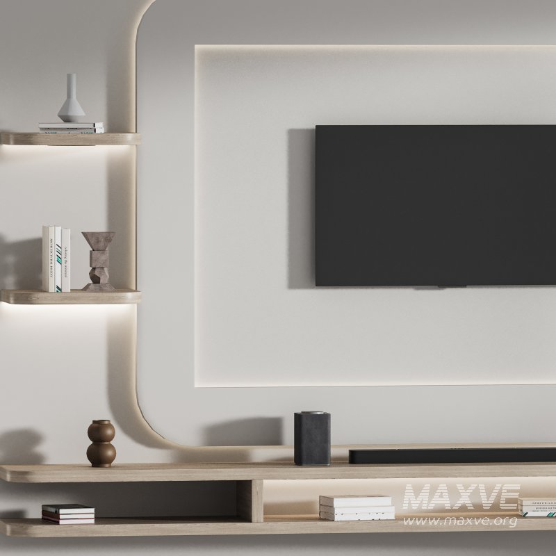 Modern TV Wall 024 - Image 5