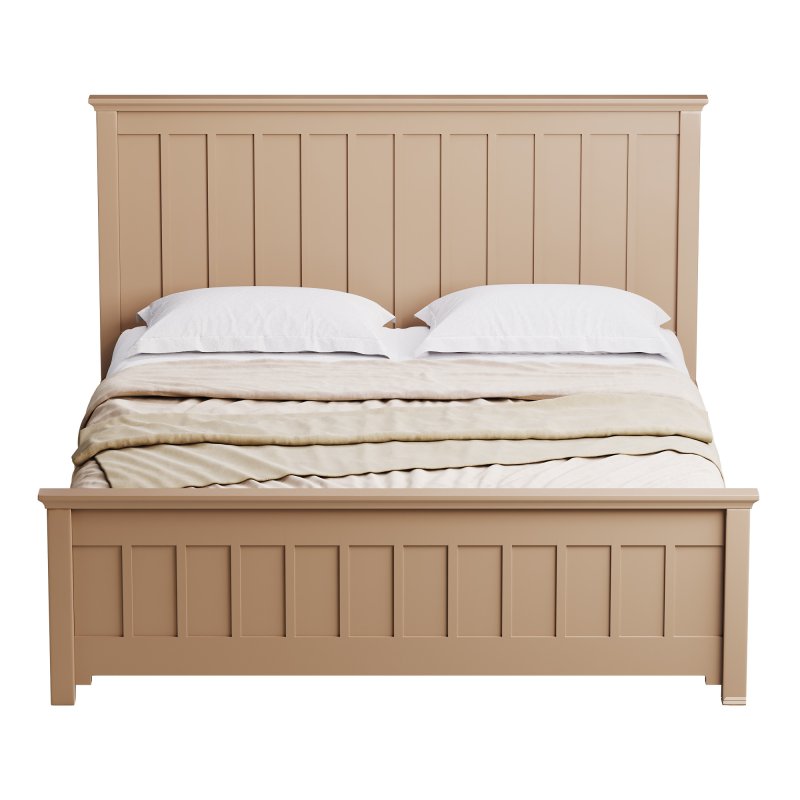 Solid Color Wood Bed - Image 7