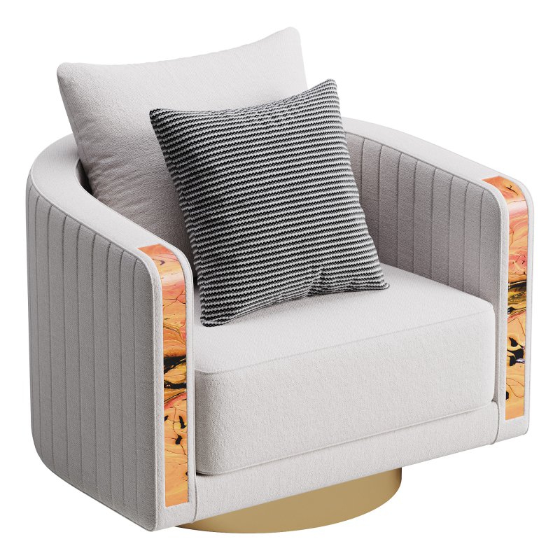 Swivel Armchair - Image 2