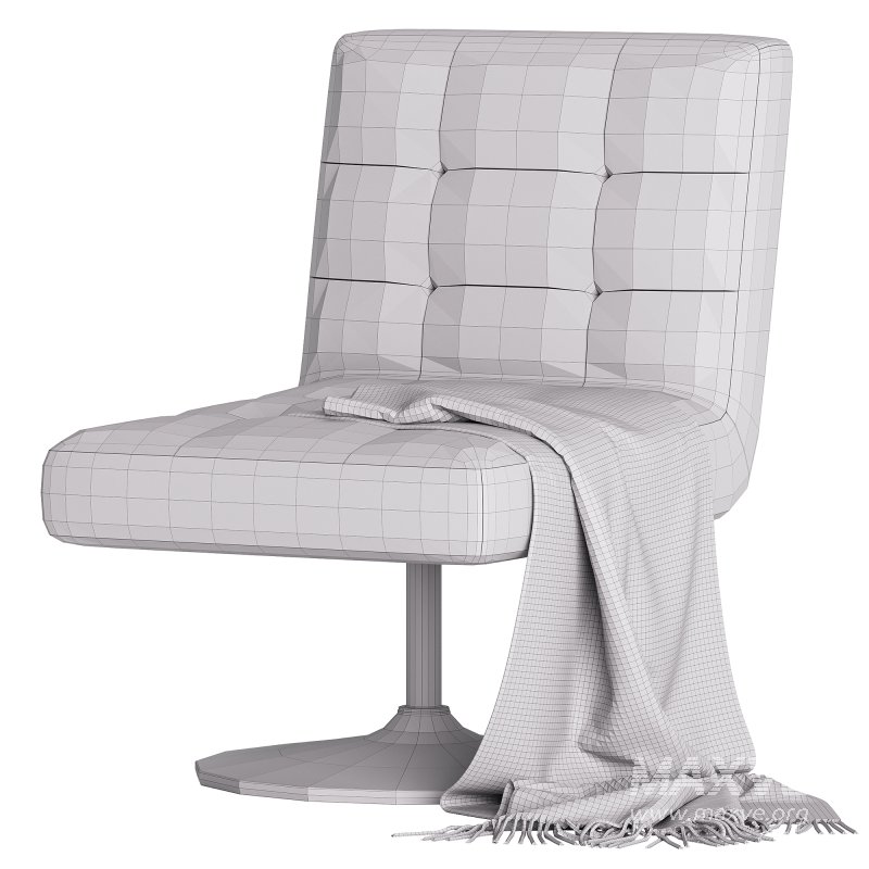 Swivel Lounge Chair - Image 1