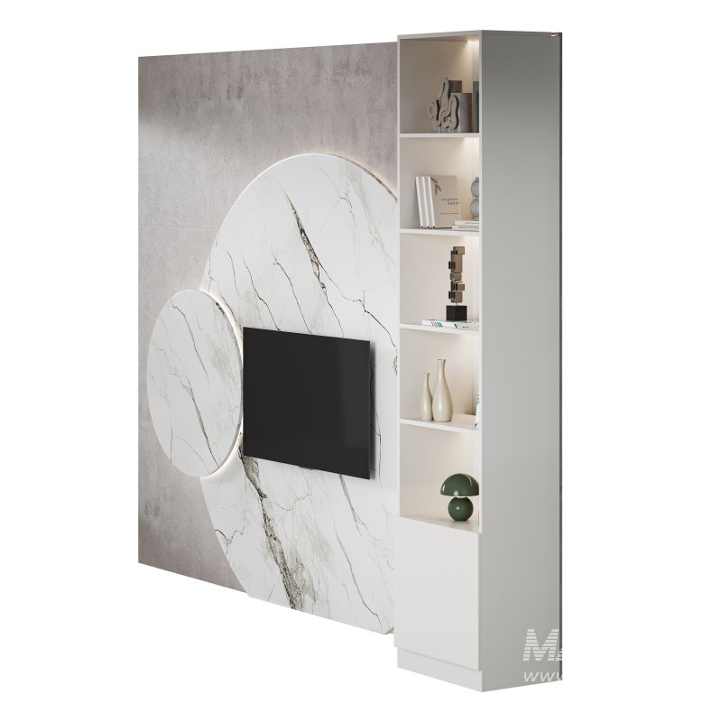 Modern TV Wall 017 - Image 8