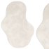 Demelza Neutral Cream Irregular Shape Washable Rug - Thumbnail 1
