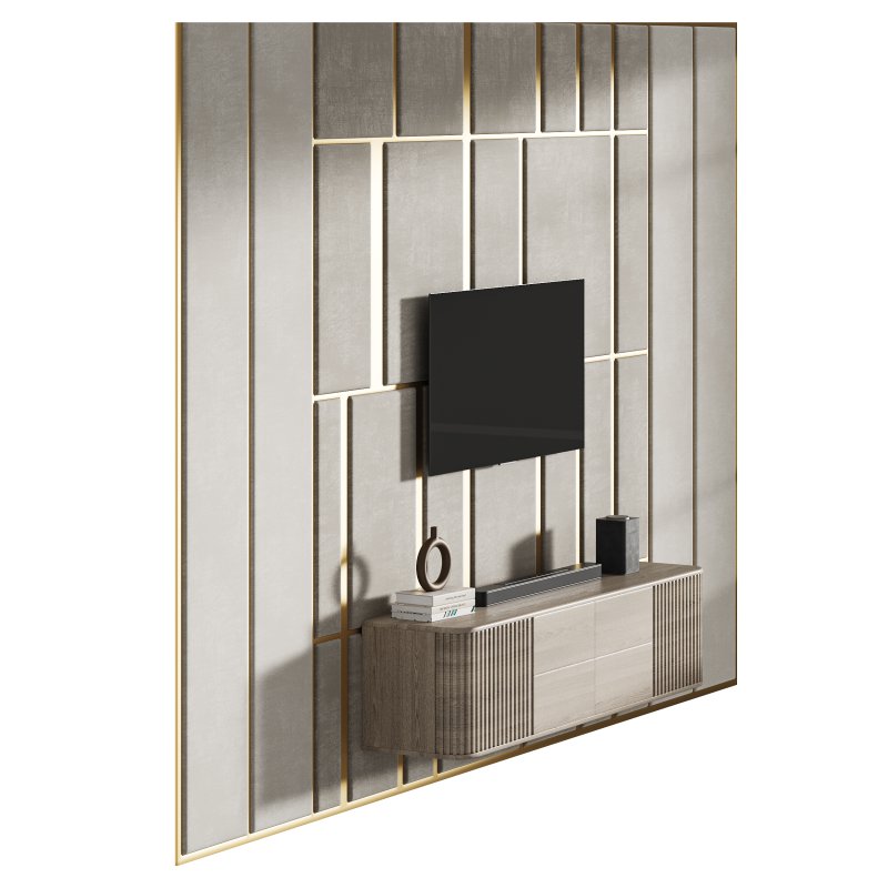 Modern TV Wall 032 - Image 9