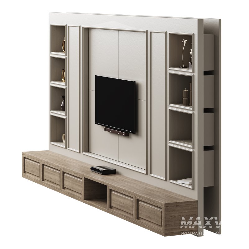 Modern TV Wall 09 - Image 4