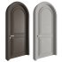 Arched Wooden Door - Thumbnail 1