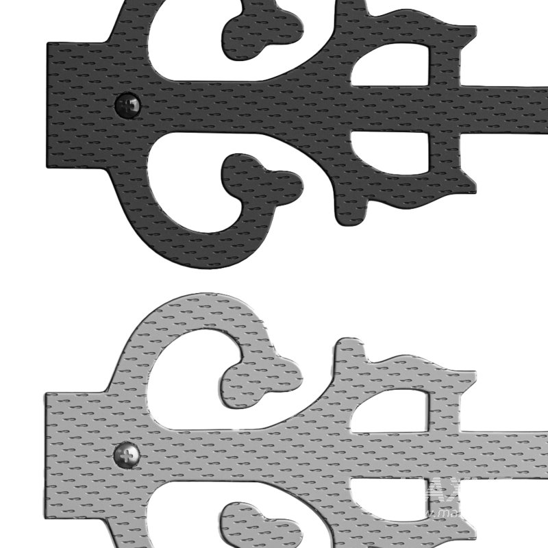 Wrought Iron Dummy Strap Hinge 11″ Door Dummy Hinge - Image 12