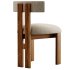 Ceremonie Natural Boucle Dining Chair by Athena Calderone - Thumbnail 2