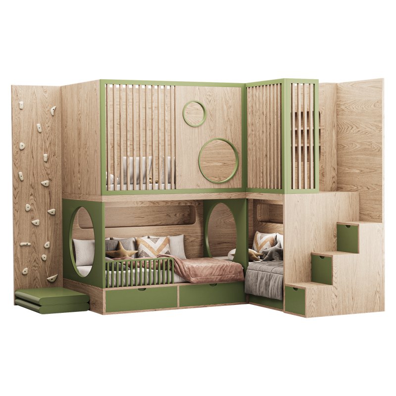 Bunk bed for kids 11 - Image 1