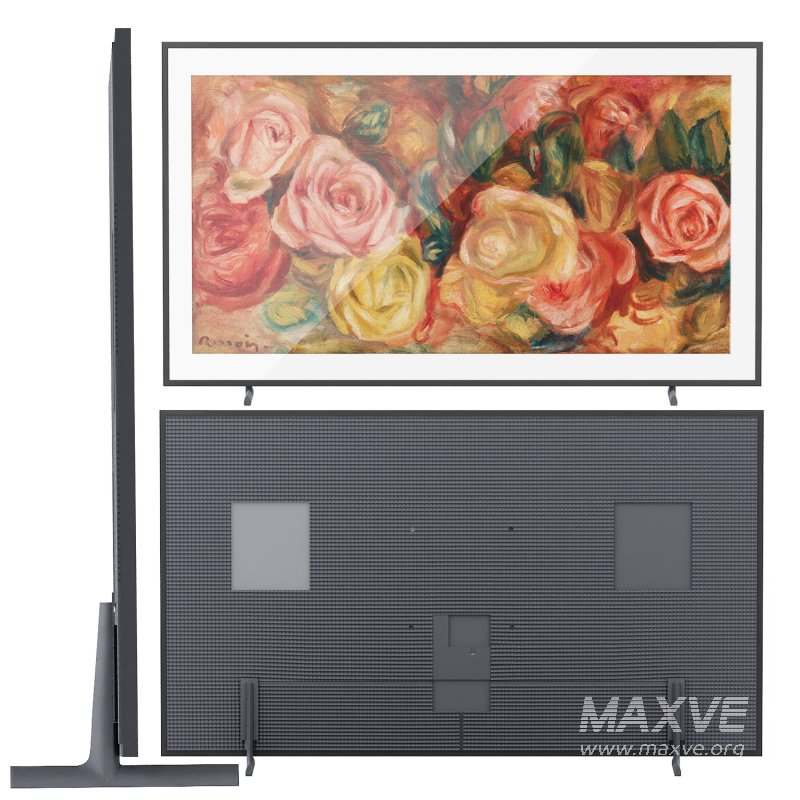 Samsung smart TV frame is03d with remote and connect box - Image 2