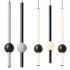 Modern Minimalist Long Metal Ball Pendant Light - Thumbnail 1