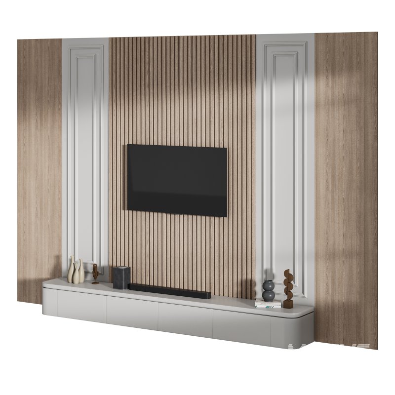 Modern TV Wall 030 - Image 7