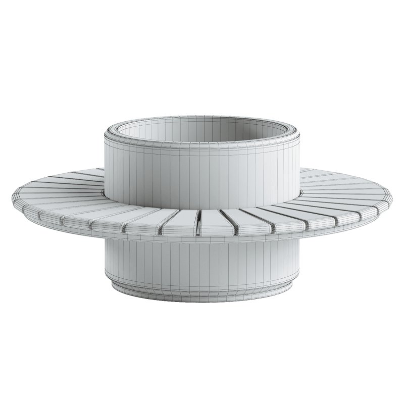 ROUND PLANTER BENCH 194 - Image 3