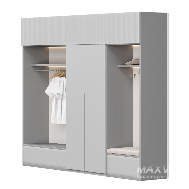 Hallway area with a minimalistic hanger - Image 6