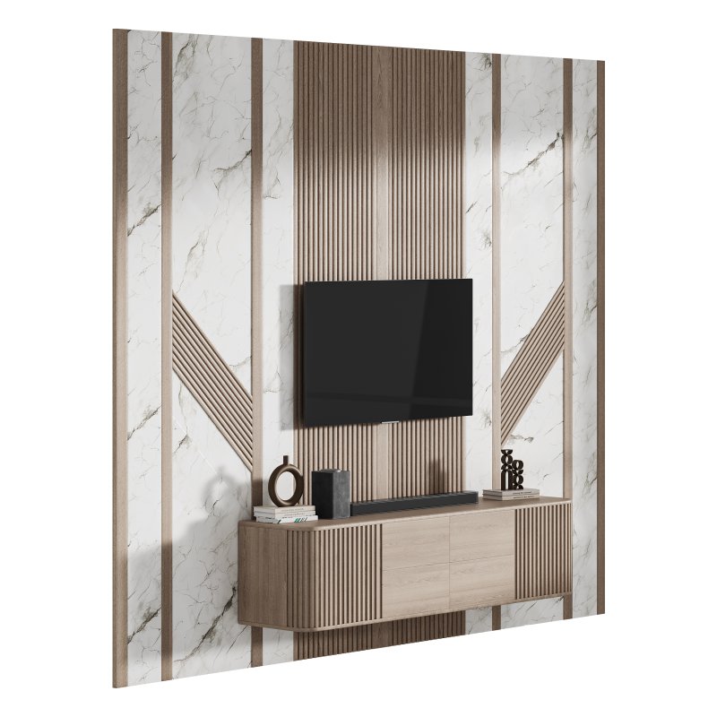 Modern TV Wall 040 - Image 2