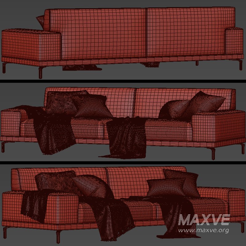 Ditre Italia Blake Sofa set 01 - Image 1