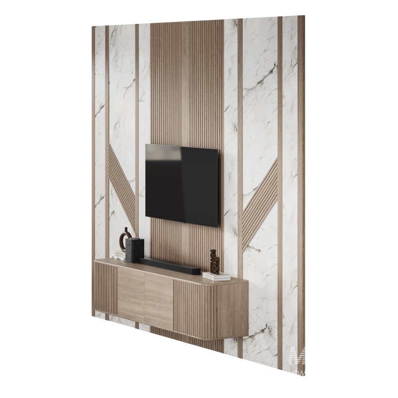 Modern TV Wall 040 - Image 8