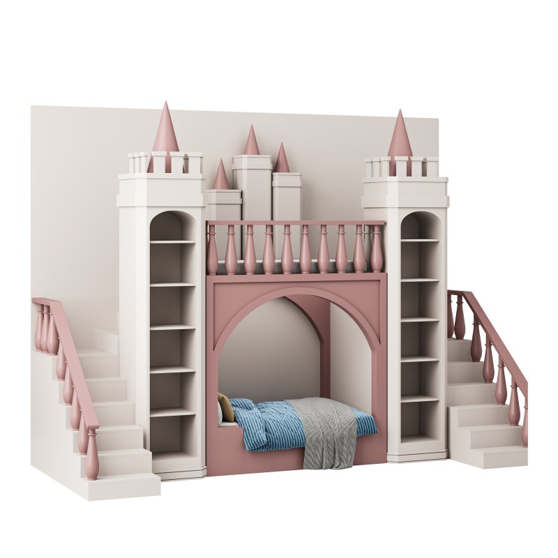 Childrens bunk bed 38 - Image 4