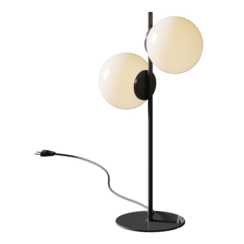 Tafellamp Atlanta van opaalglas - Image 5