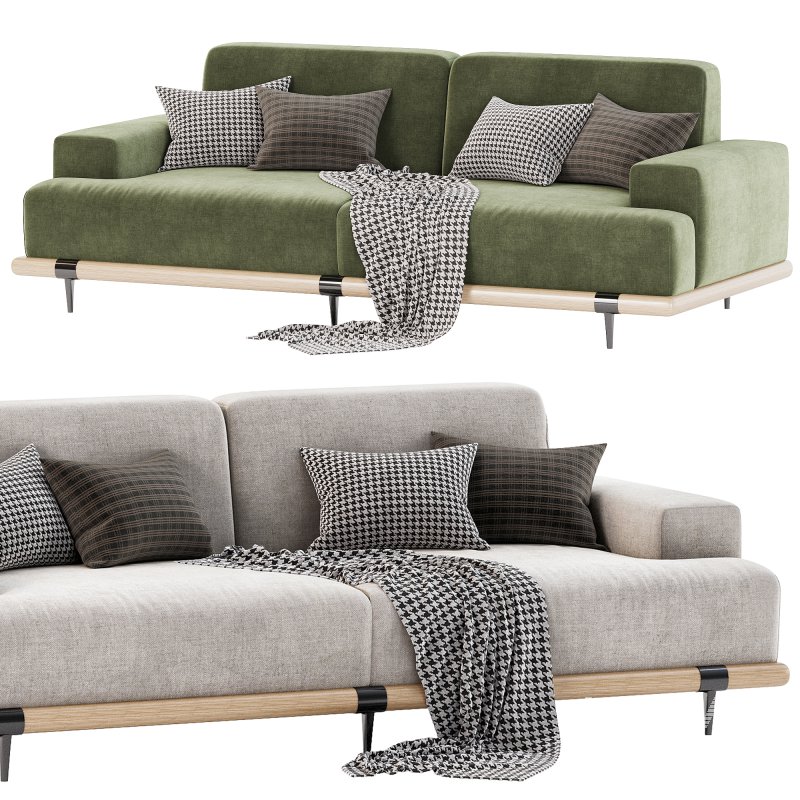 Hastings Sofa 97 Irving Flax - Image 4