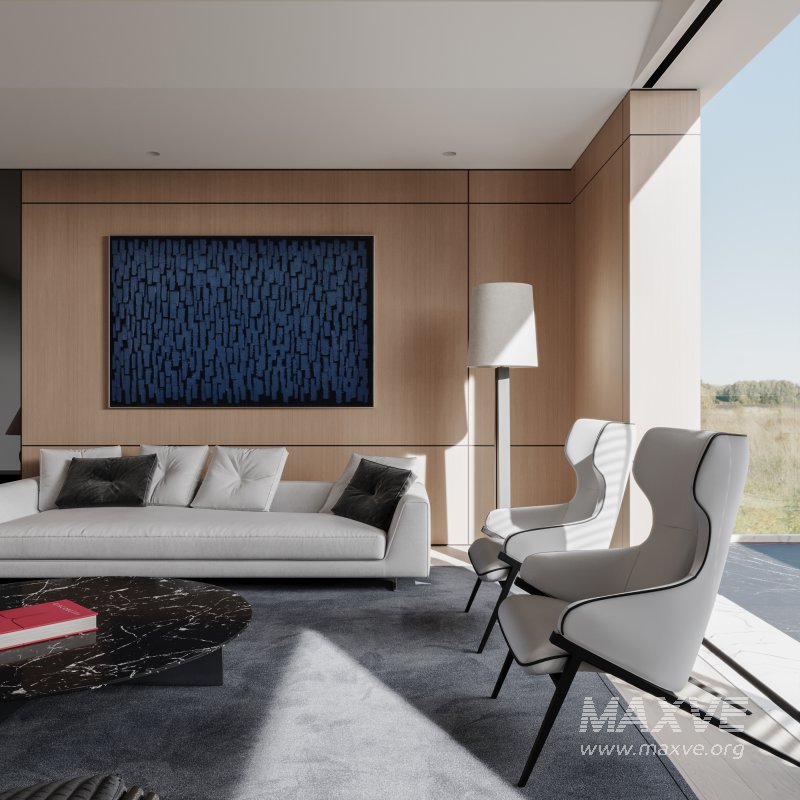 Modern living and dining room - Image 9