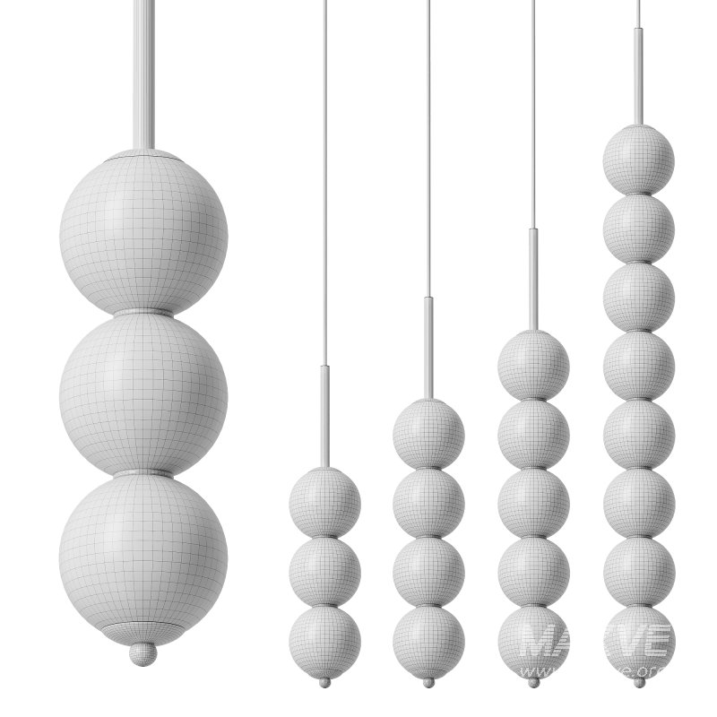 Nordic Brass Spherical Pendant Light - Image 3