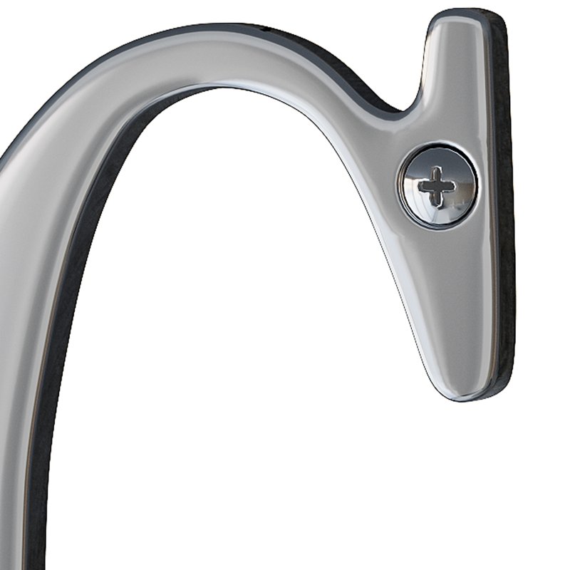 House Letter Solid Bright Brass Wall Mount C Letter - Image 12