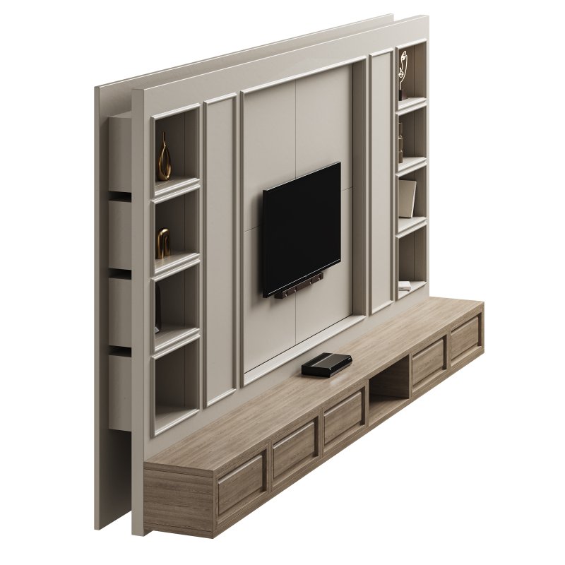 Modern TV Wall 09 - Image 3