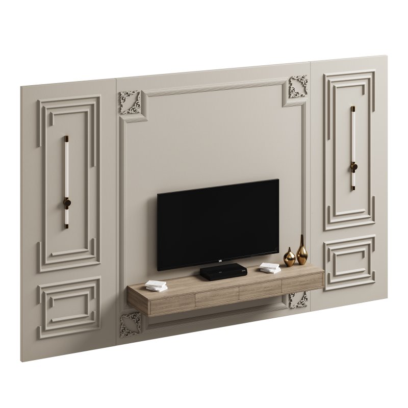 Modern TV Wall 08 - Image 5