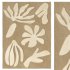 Benala Brown Graphic Rug - Thumbnail 4