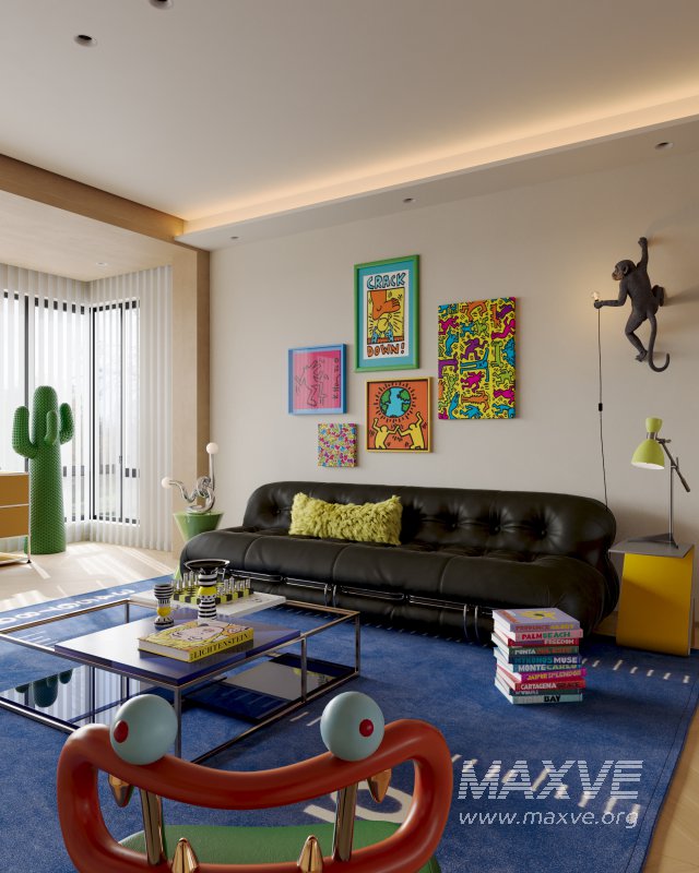 Colorful living room - Image 3