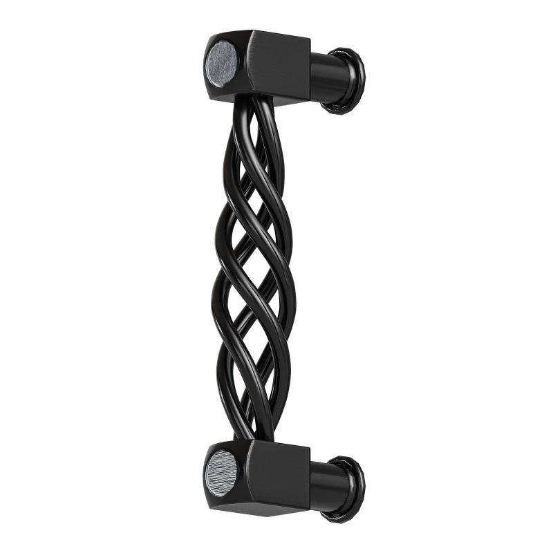 Drawer Pull Cabinet Birdcage Black Wrought Iron - Image 5