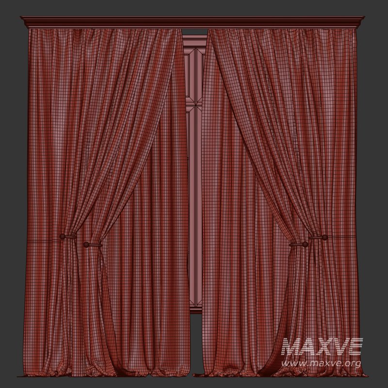 Herringbone Curtain with Sheer Layer 74 - Image 3