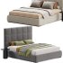 Meridiani Bardo Bed - Thumbnail 2