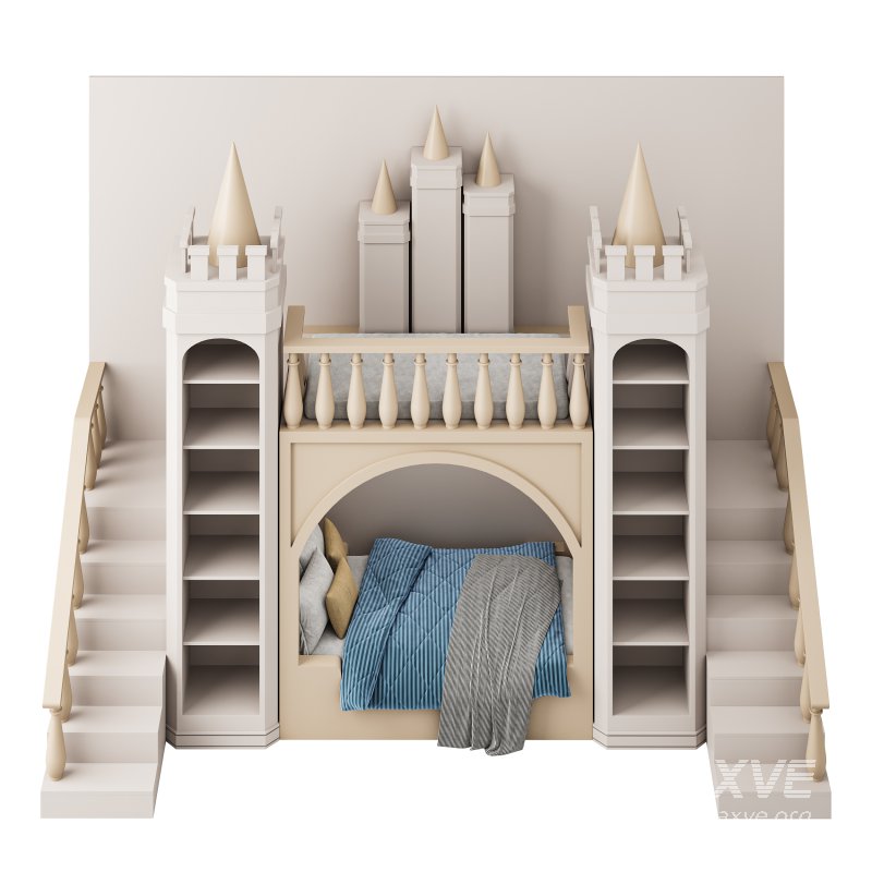 Childrens bunk bed 38 - Image 8