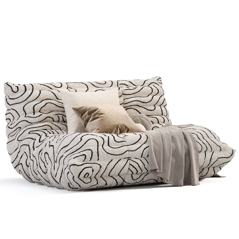 Togo Loveseat By Ligne Roset - Image 9